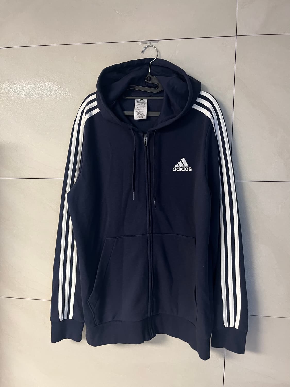 아디다스 네이비 후드집업 [2XL] 상품이미지3