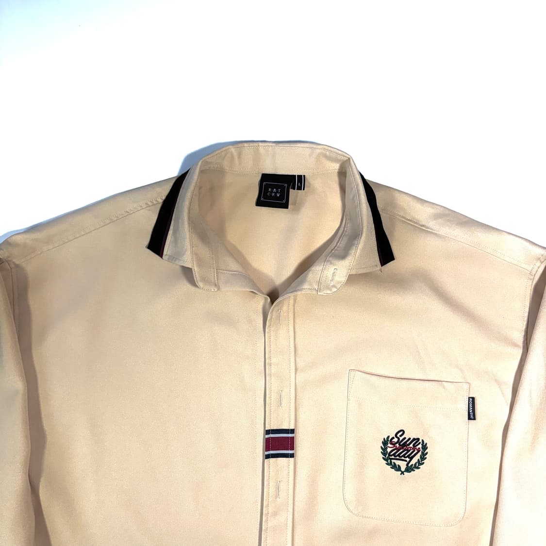 로맨틱 크라운 베이지 셔츠 L 상품이미지4