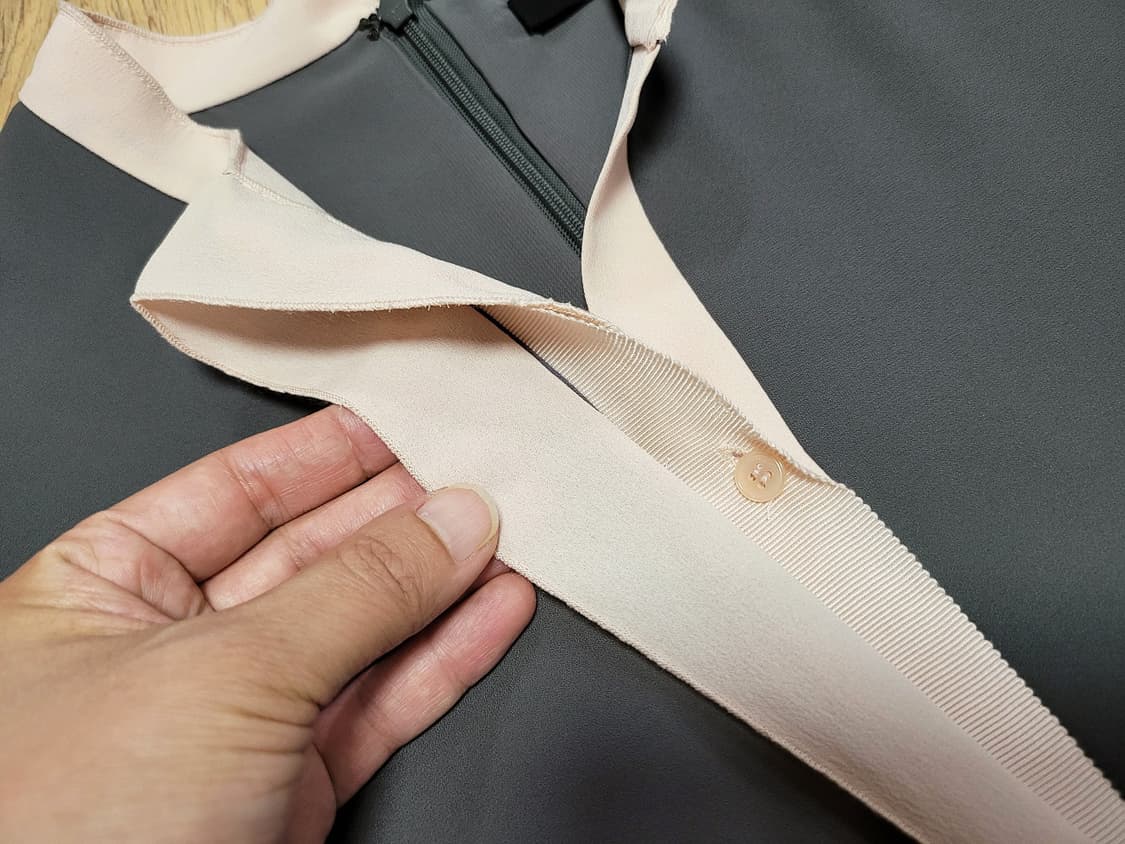 아이잗바바(IZZAT BABA) 배색원피스 55-66 새상품 상품이미지3