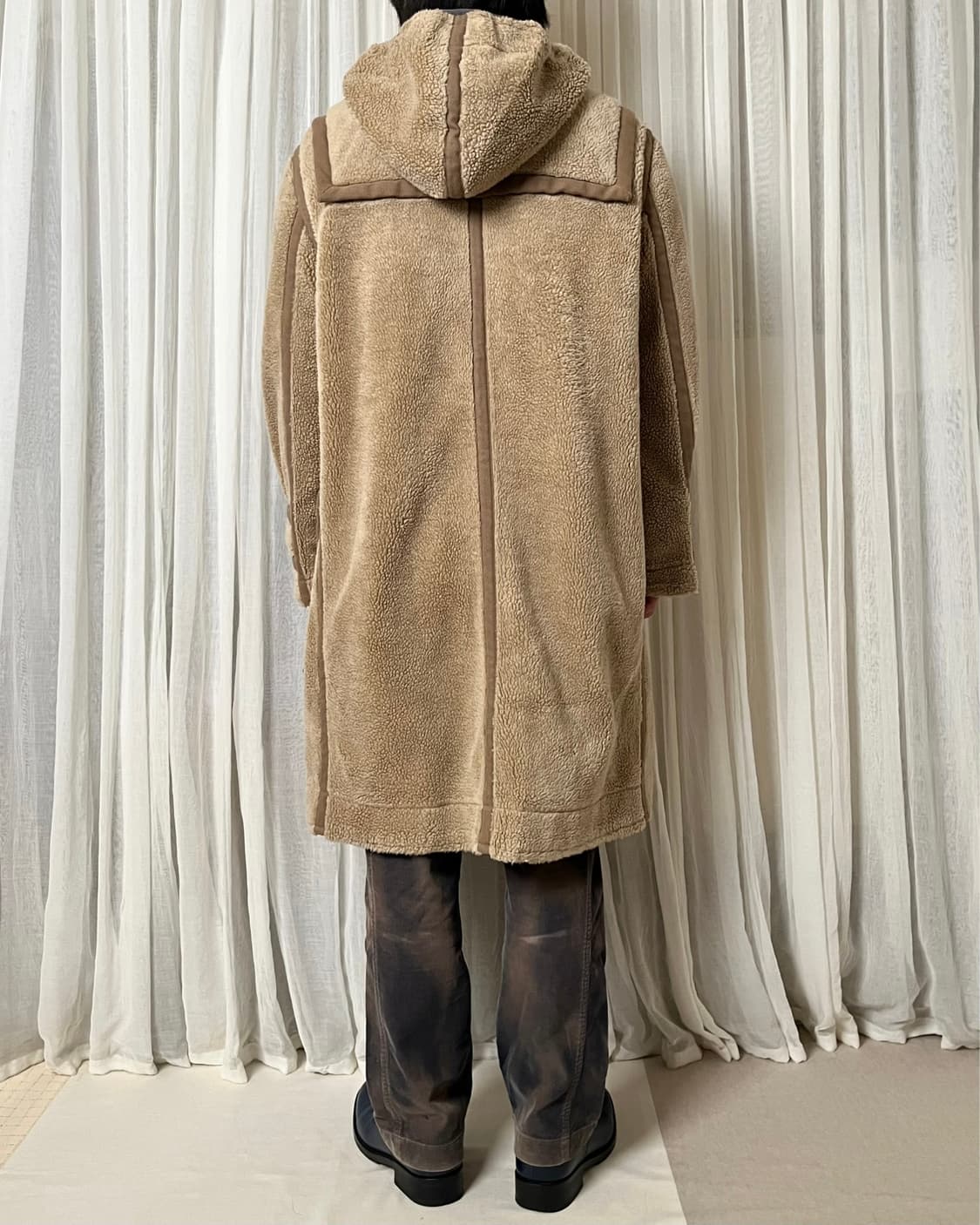 사카이 셰르파 플리스 더플코트 sacai men 퍼코트 상품이미지9