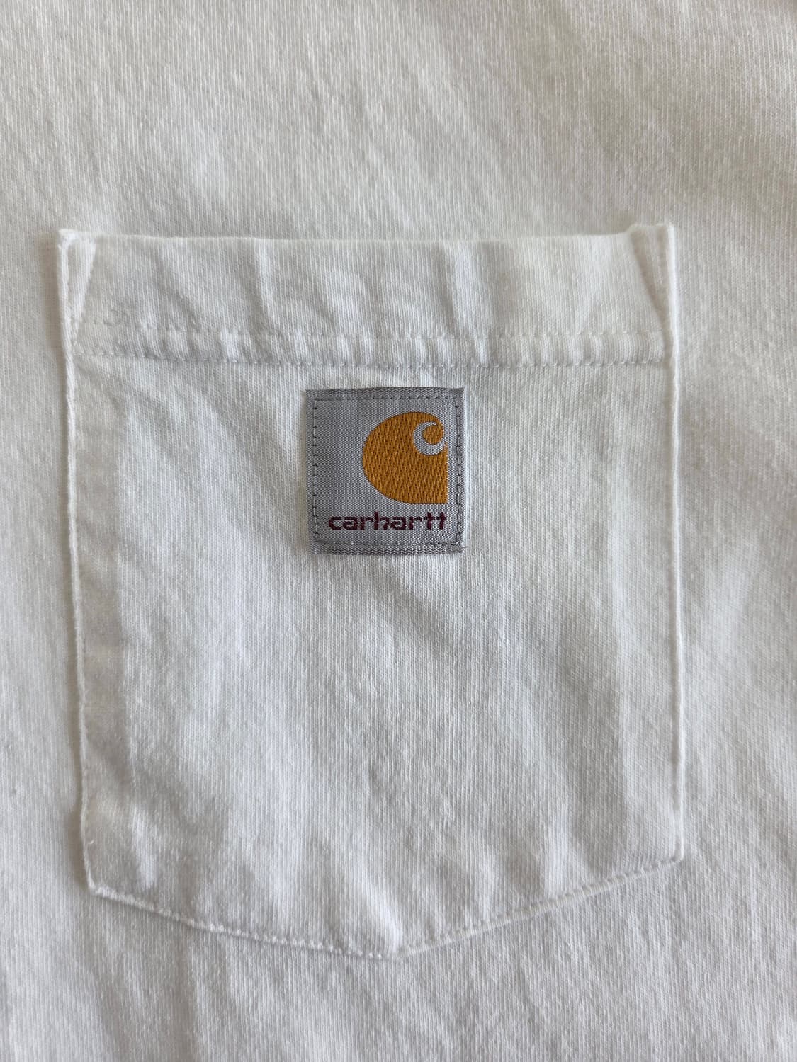 칼하트 화이트 포켓 티셔츠 M 상품이미지4