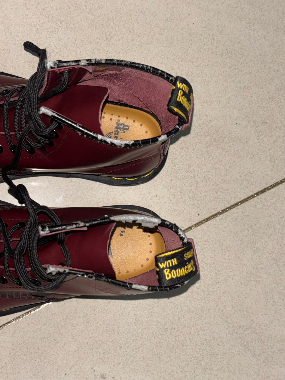 닥터마틴 1460 버건디 8홀 UK4 상품이미지7