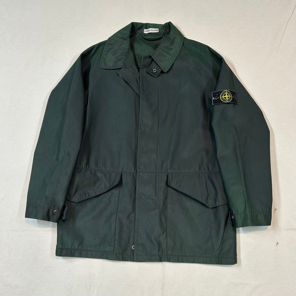 M) 스톤아일랜드 1999 그린엣지 나일람 코트 자켓 아카이브 상품이미지1