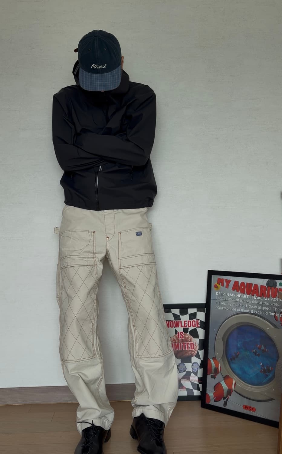 캐피탈 씬 캔버스 럼버 팬츠 키나리 (4) 상품이미지1