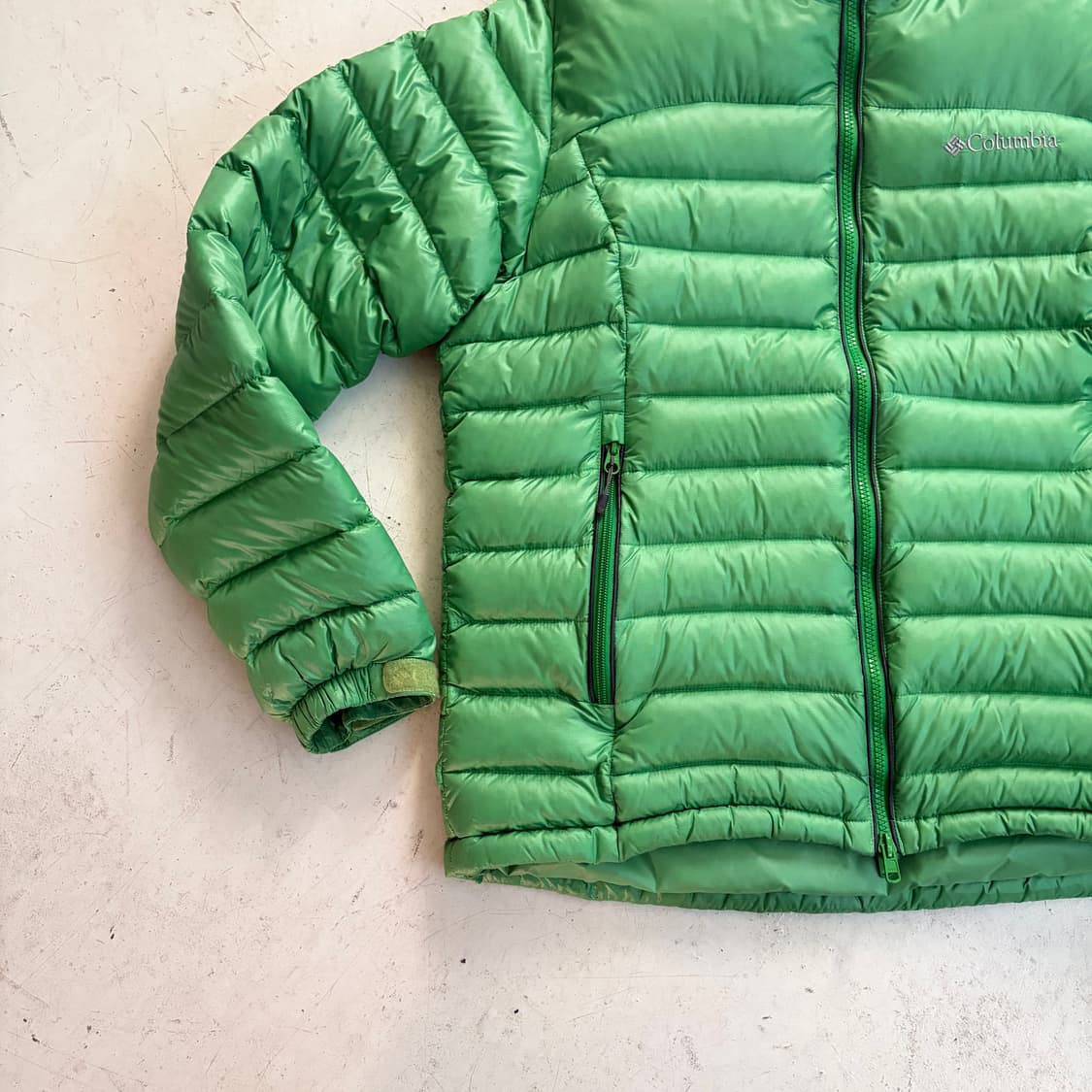 컬럼비아 빈티지 구스다운 경량패딩 L 상품이미지3