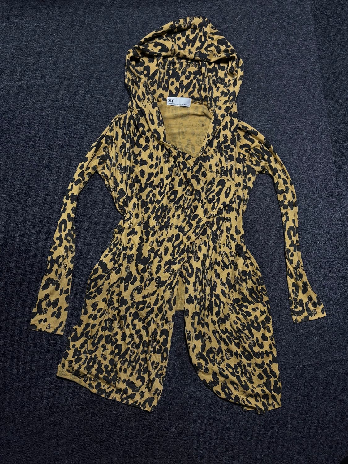 JPN Punk&Gyaru Leopard hood cardigan 상품이미지2