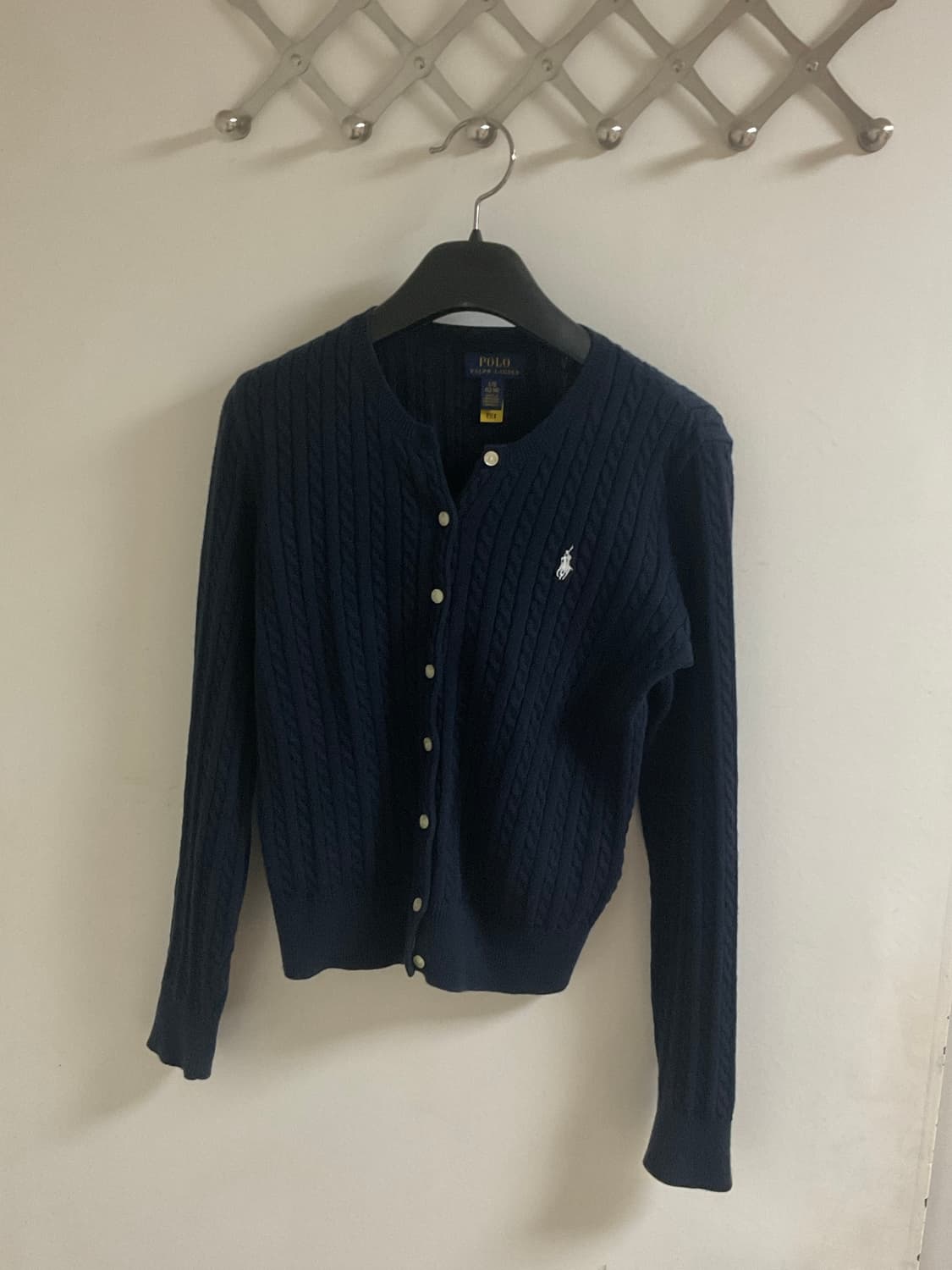 폴로 가디건 NAVY 상품이미지1