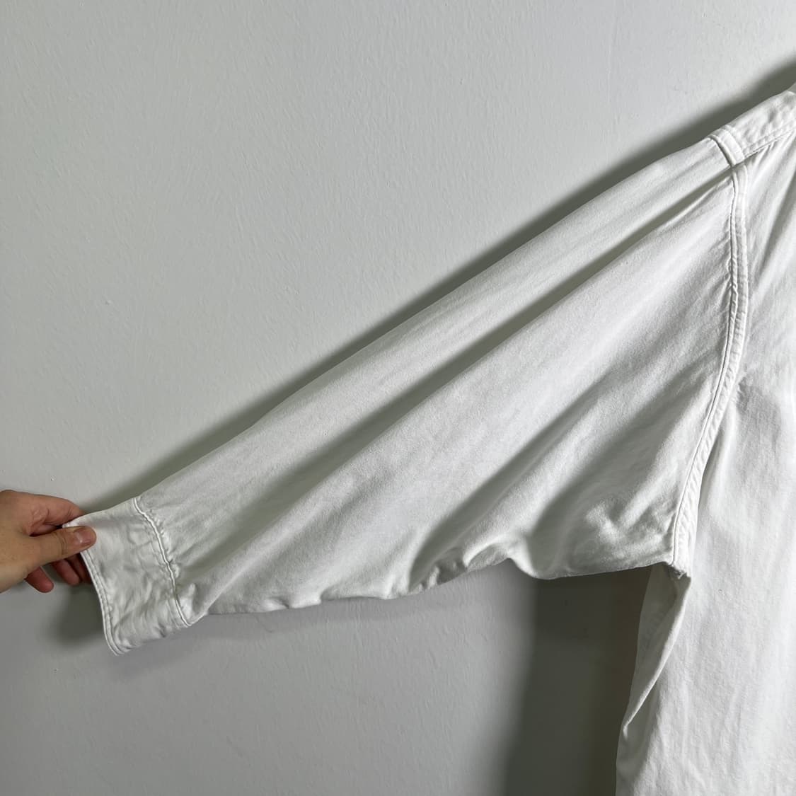 폴로 랄프로렌 화이트 빅 셔츠 XL 상품이미지7