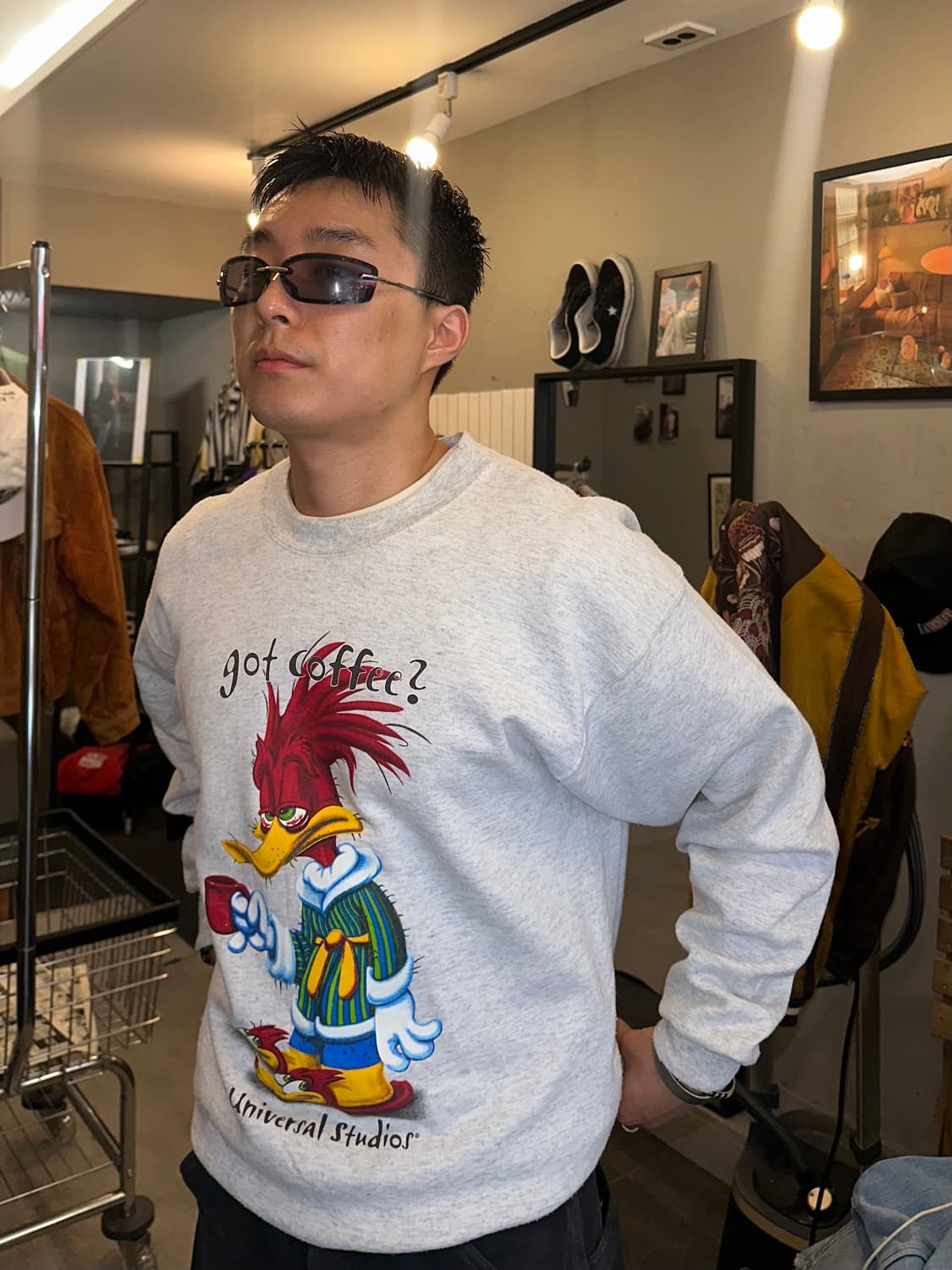 90’s Universal Studio Woodpecker sweat 상품이미지2