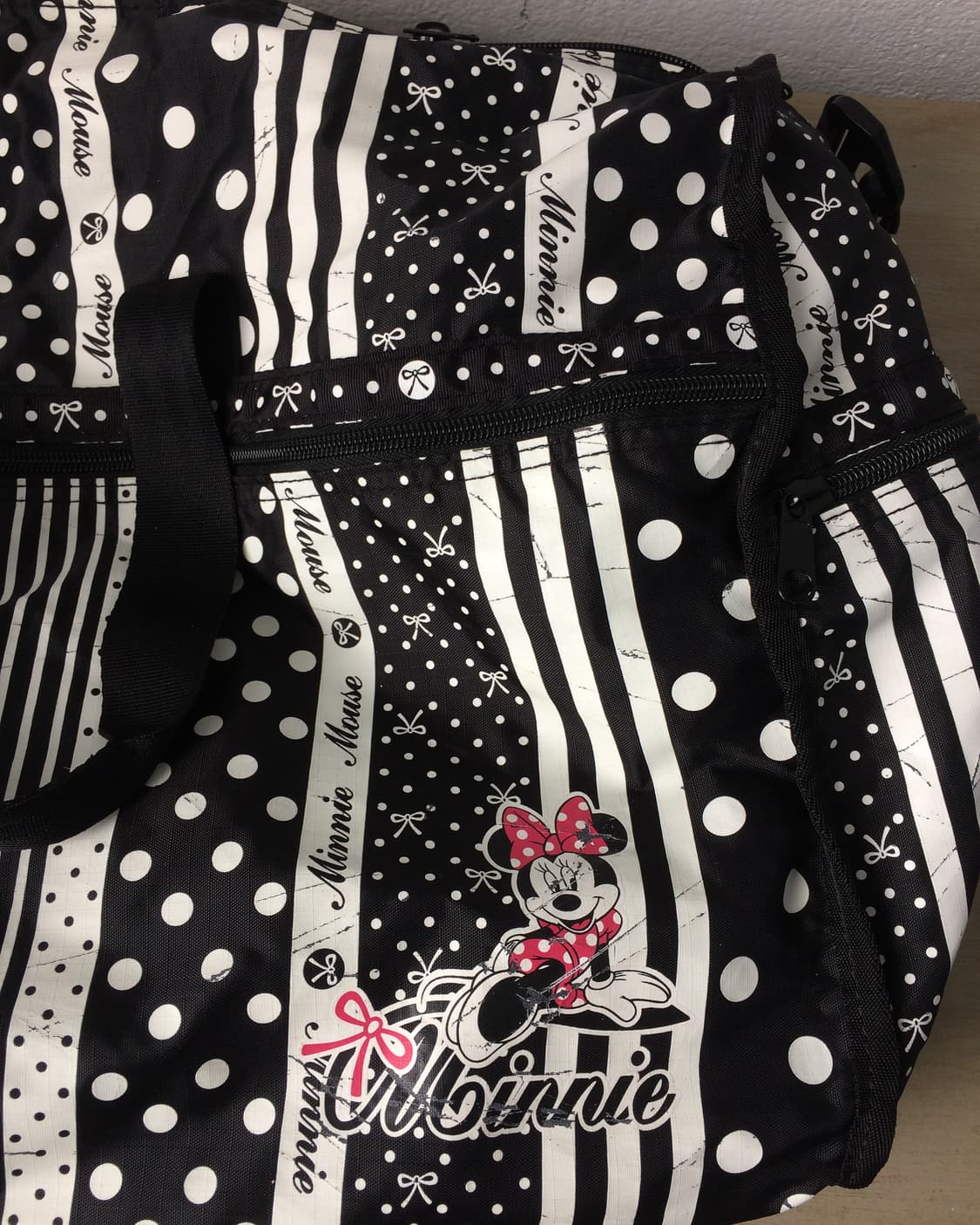 disney dot pattern mixed duffle bag 상품이미지6