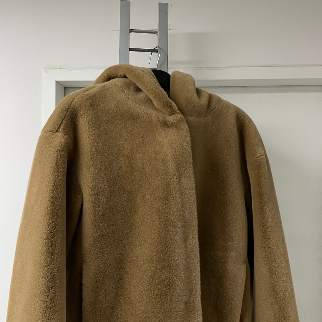 베네통 후드 퍼 자켓 S(W) 상품이미지2