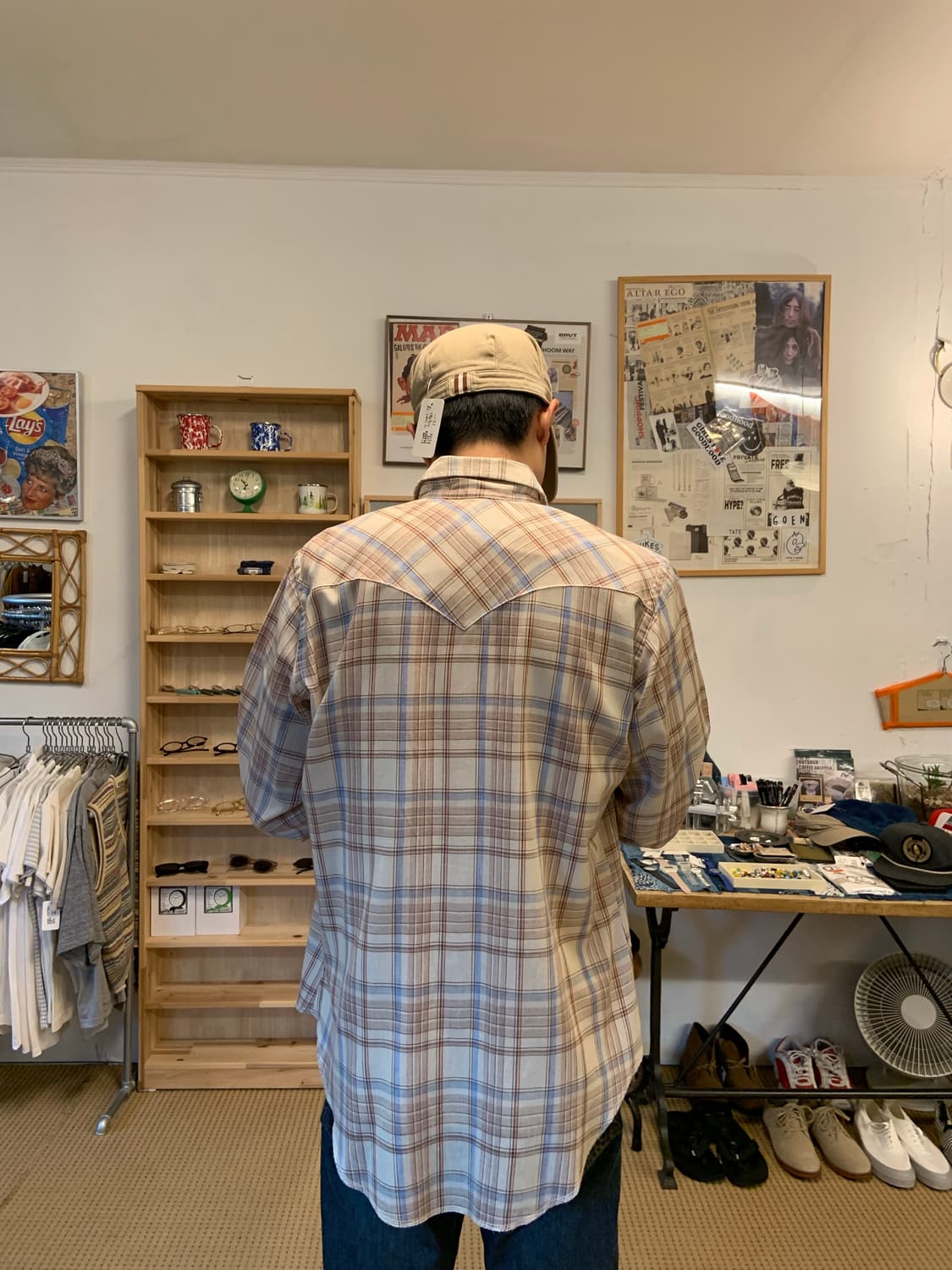 80s wrangler western shirts 상품이미지9