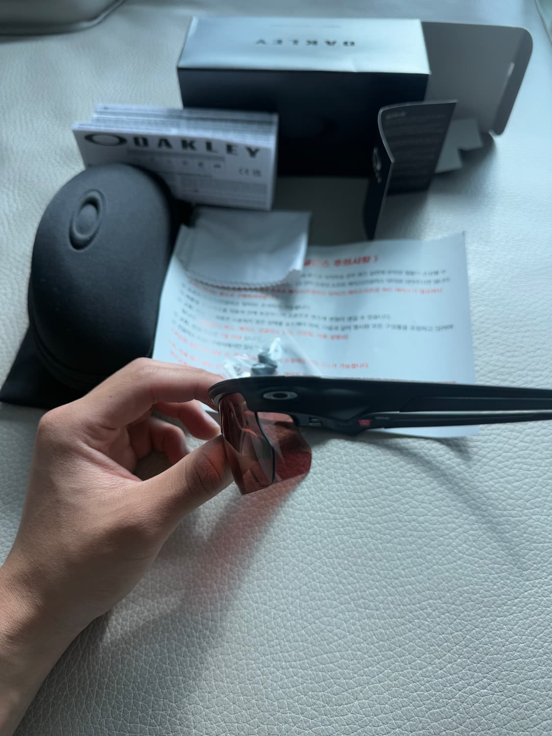 Oakely ,오클리 바이스페라 프리즘 다크골드  상품이미지2