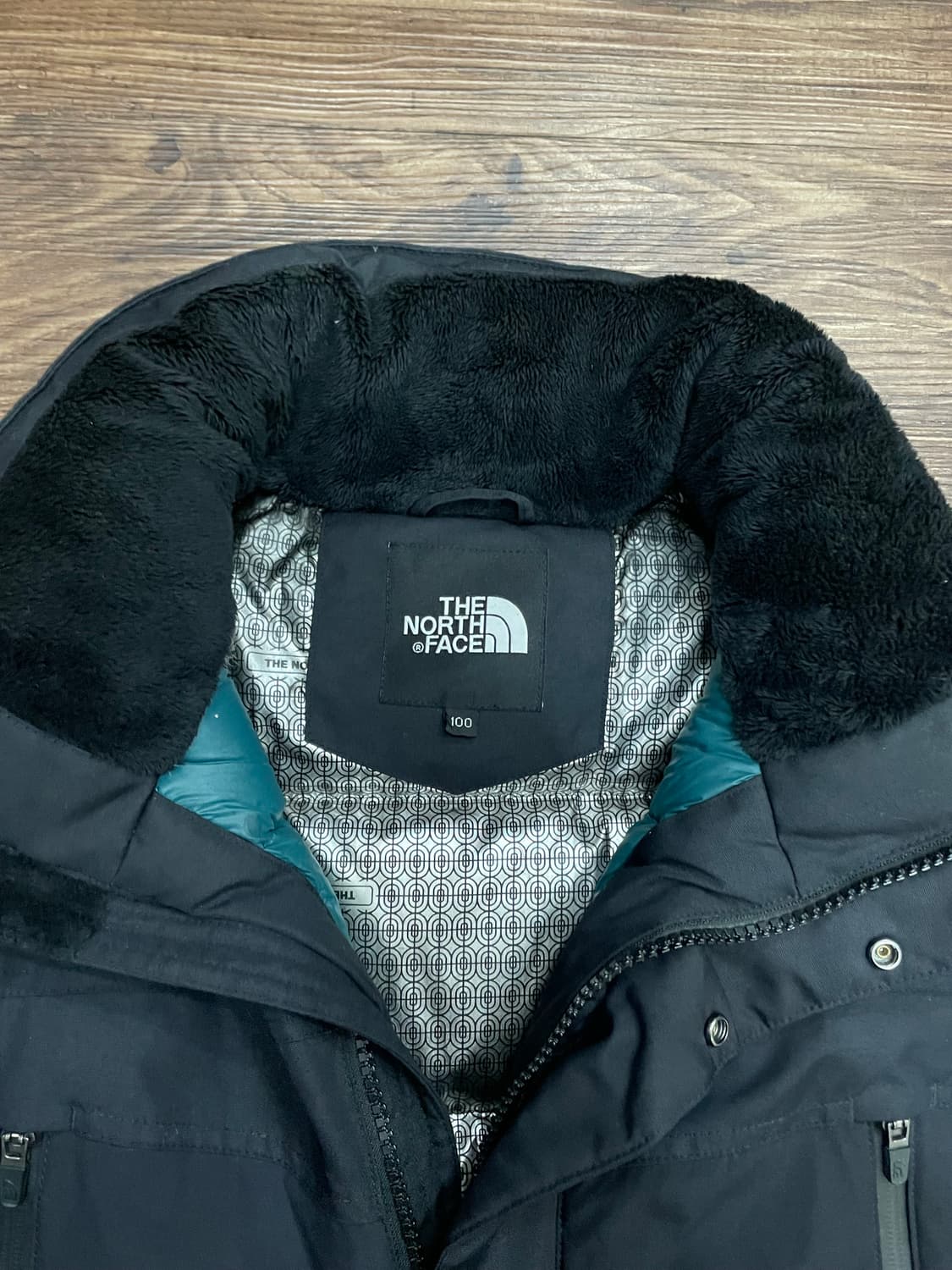 노스페이스 하이벤트 구스다운 패딩 파카 블랙 상품이미지8