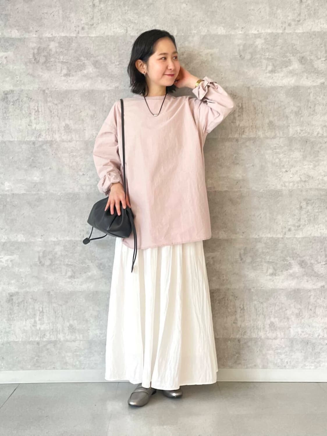 어반리서치 화이트 스커트 상품이미지3