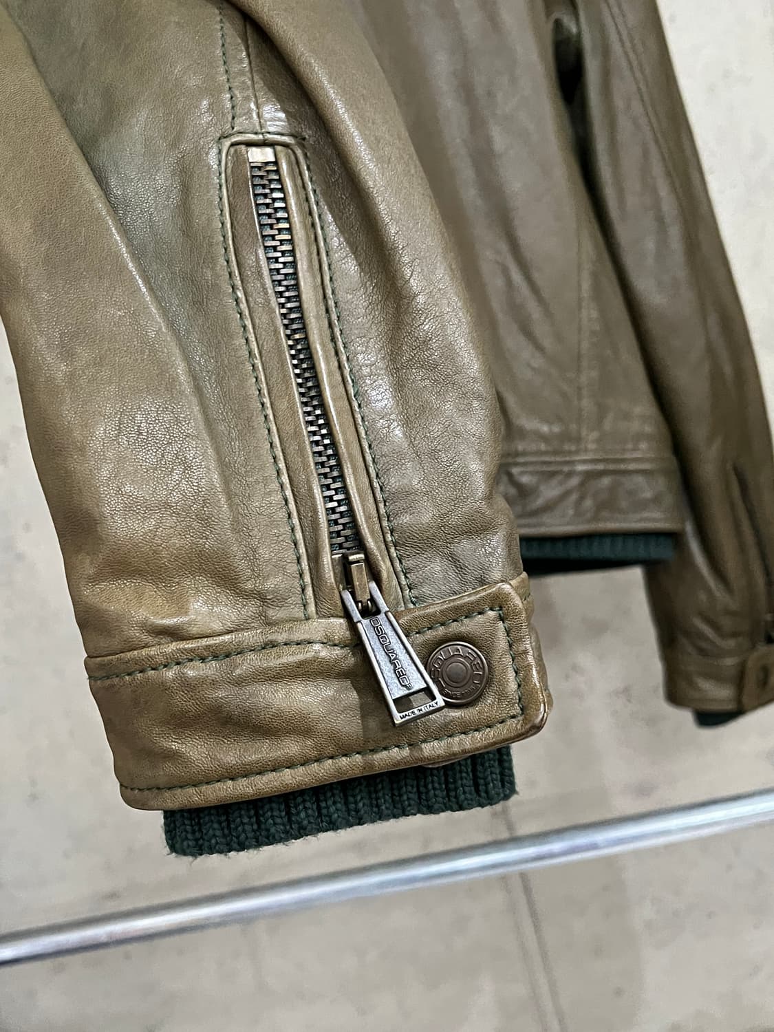 DSQUARED2 NAPPA LEATHER JACKET 상품이미지7