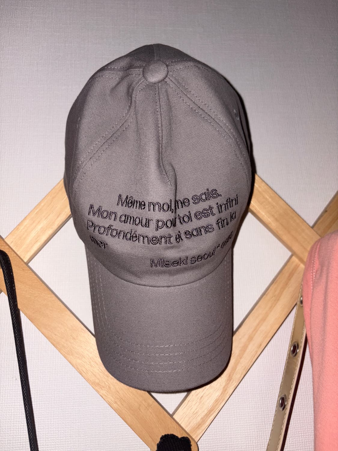 미세키서울 miseki Seoul 볼캡 그레이 상품이미지1