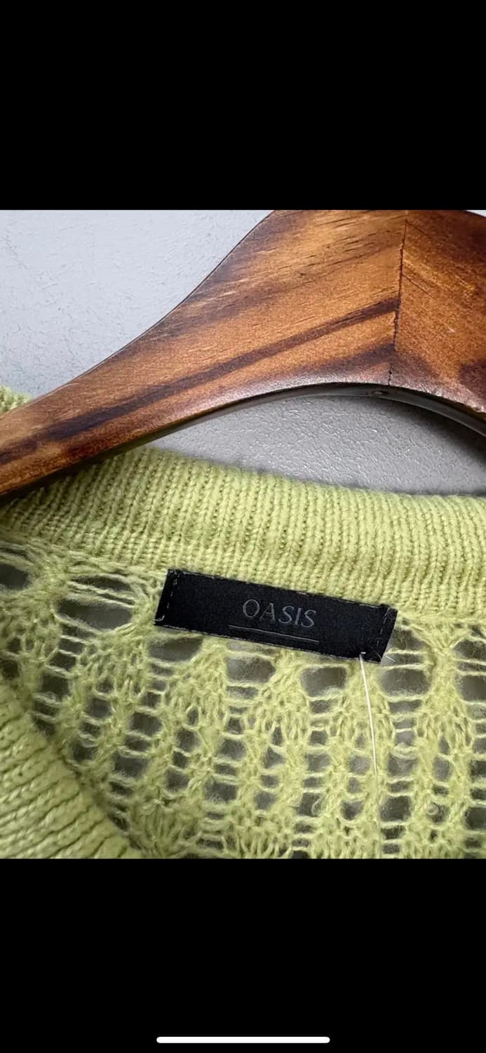 OASIS 데미지 니트 가디건 H1150 상품이미지5