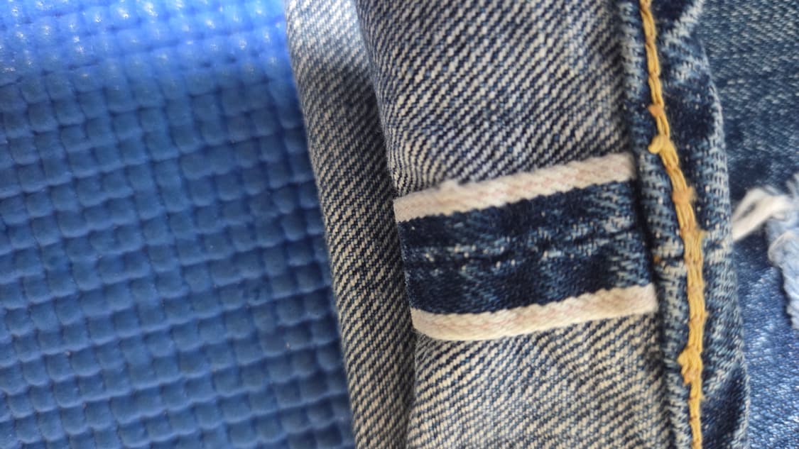 카미야 x 풀카운트 스위칭 데님 팬츠 인디고 M사이즈 상품이미지8