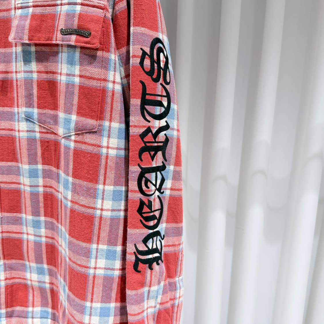 (A+/XL) / 크롬하츠 플란넬 체크 셔츠 자켓 상품이미지4