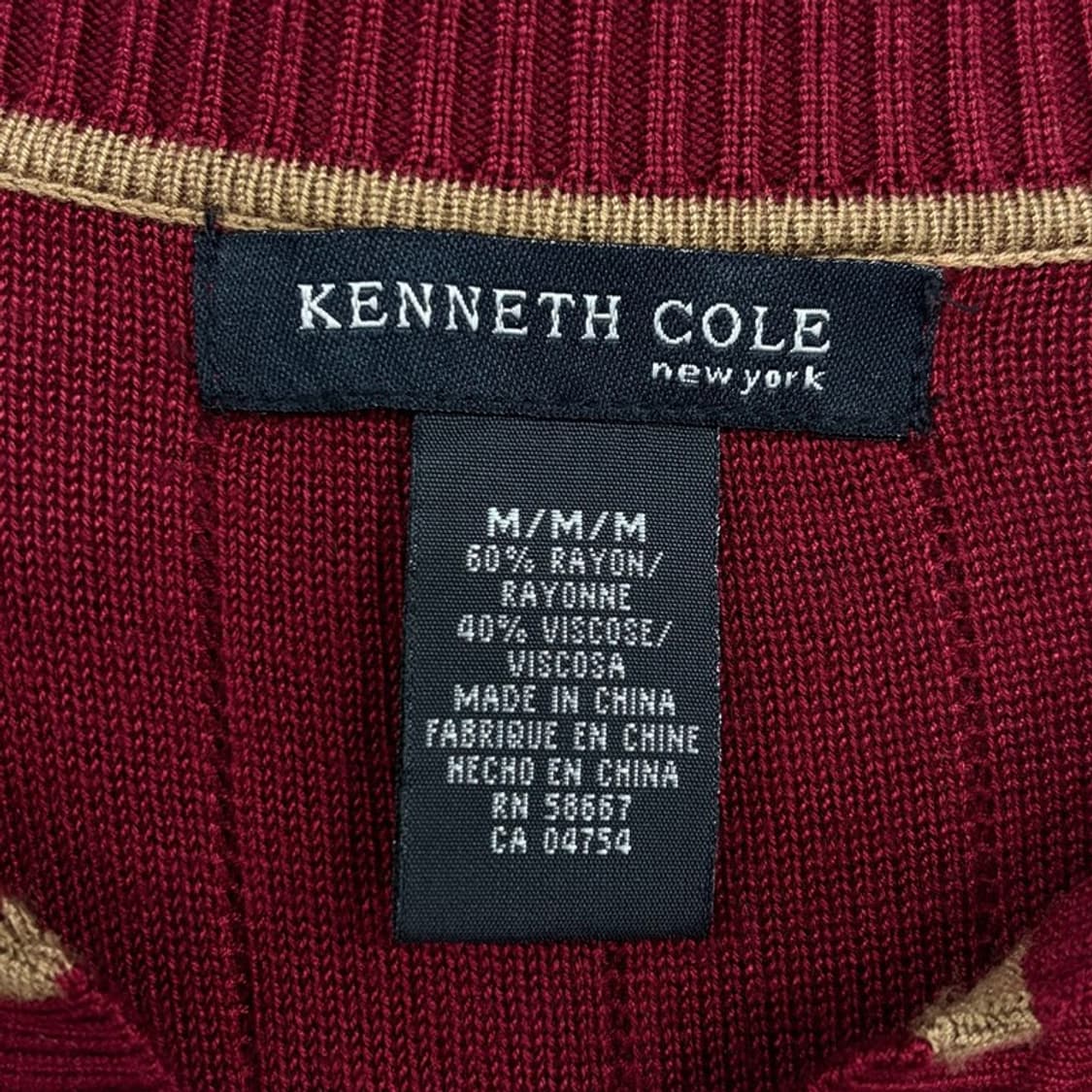 케네스콜 니트 피케티셔츠 v3154 상품이미지5