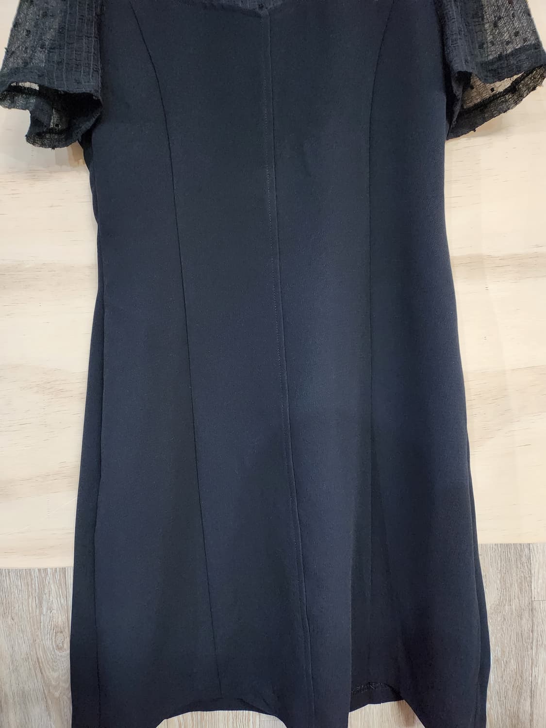 1127) 시스루 미디 원피스 상품이미지4