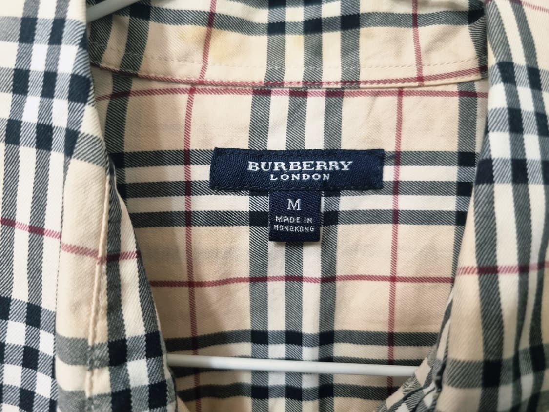 버버리 정품 칠부소매 남방 상품이미지4