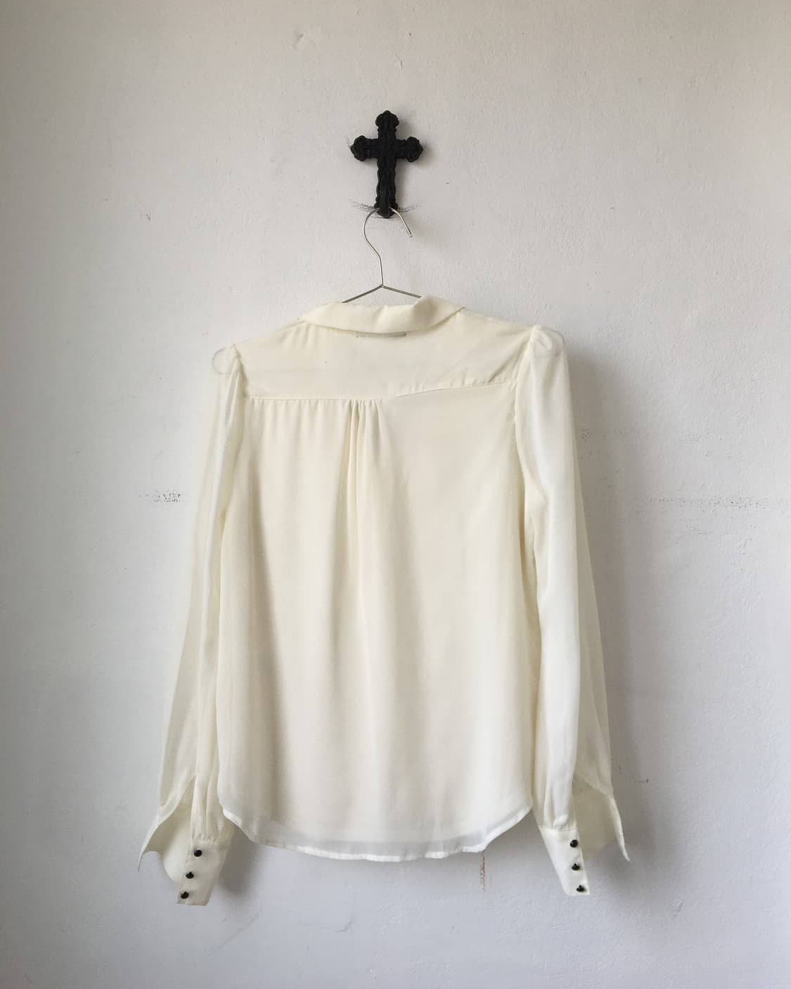 Pleats point blouse 상품이미지4