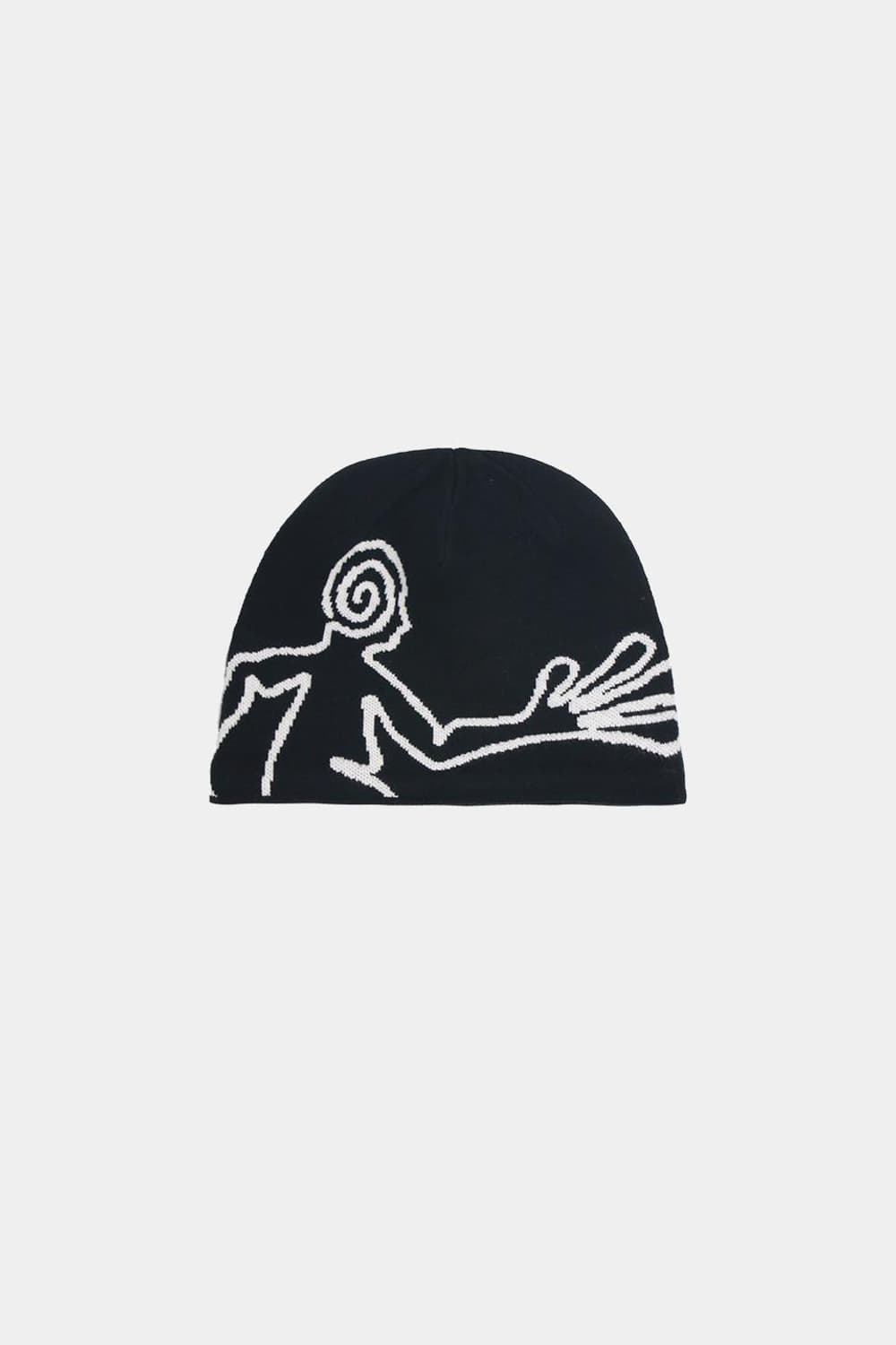 구매) Hiking Patrol 하이킹 패트롤 비니 블랙 상품이미지1