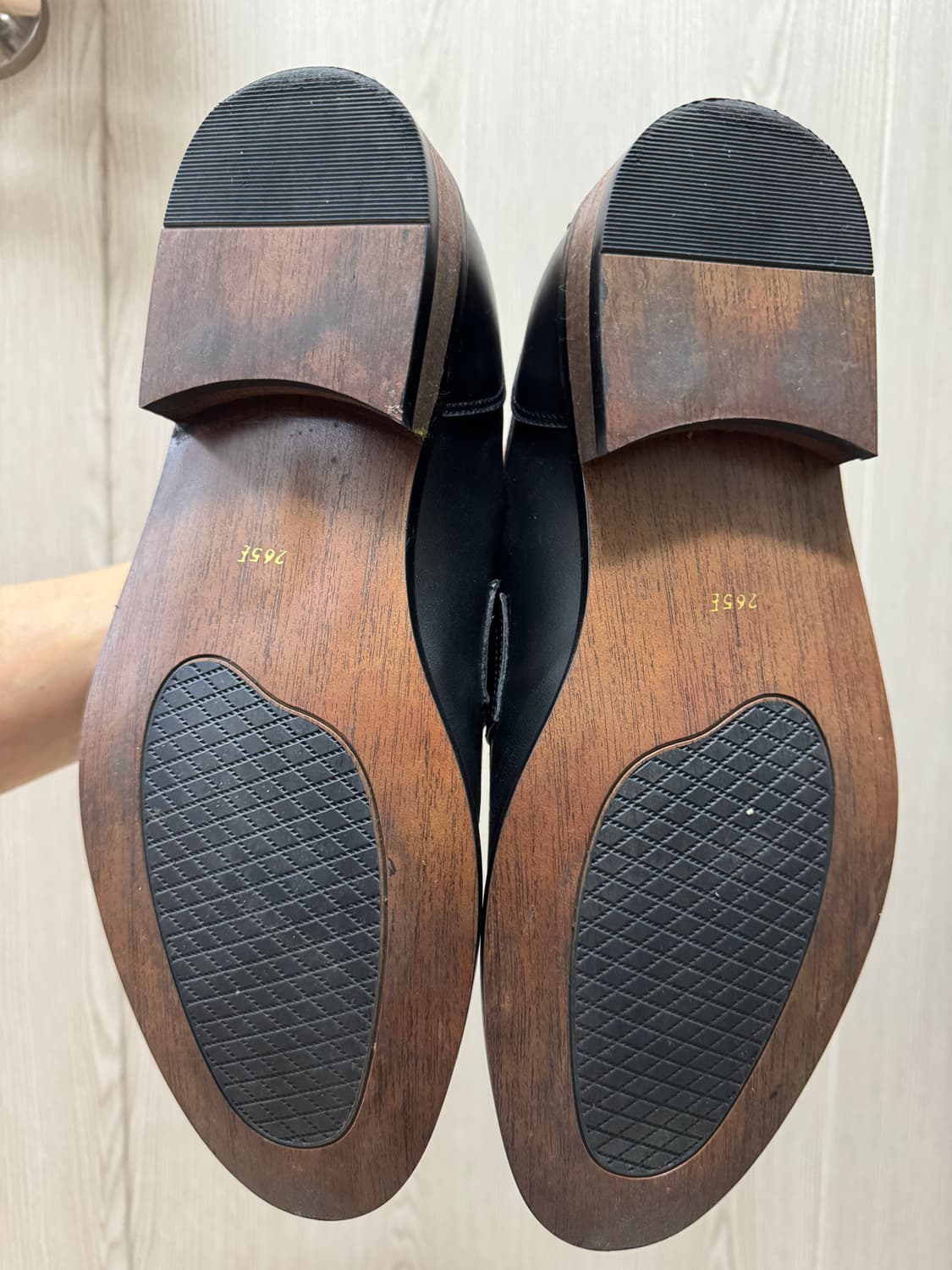 코엔크릿 남성 블랙 로퍼 265mm 상품이미지5