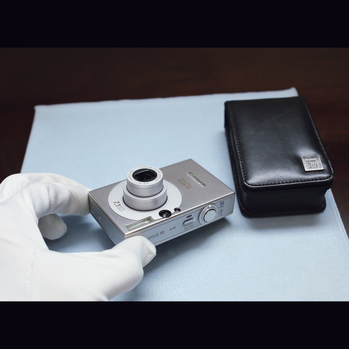 레어<민트급><한글>캐논 익서스 ixus70 실버 빈티지 디카 상품이미지6