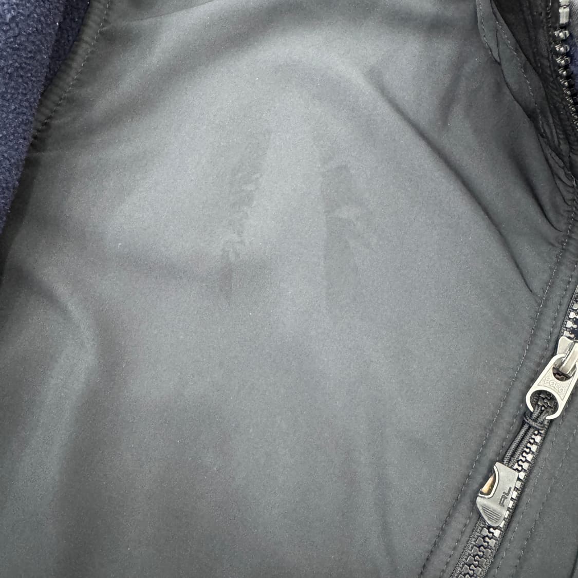 L(XL) 폴로 랄프로렌 네이비 플리스 집업 자켓  상품이미지7