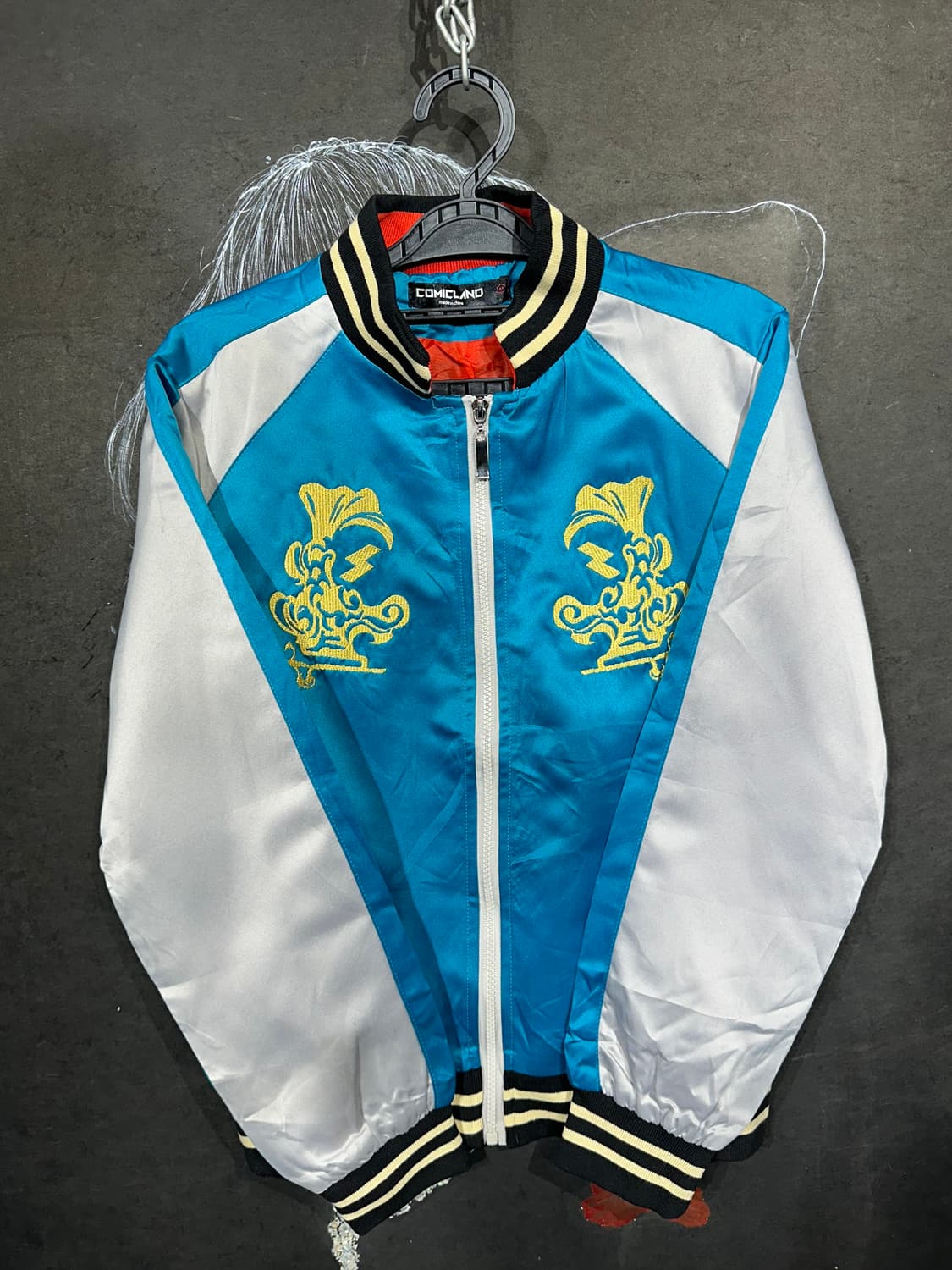 빈티지 Comiclnnd 크롭 자수 스카잔 M 상품이미지4