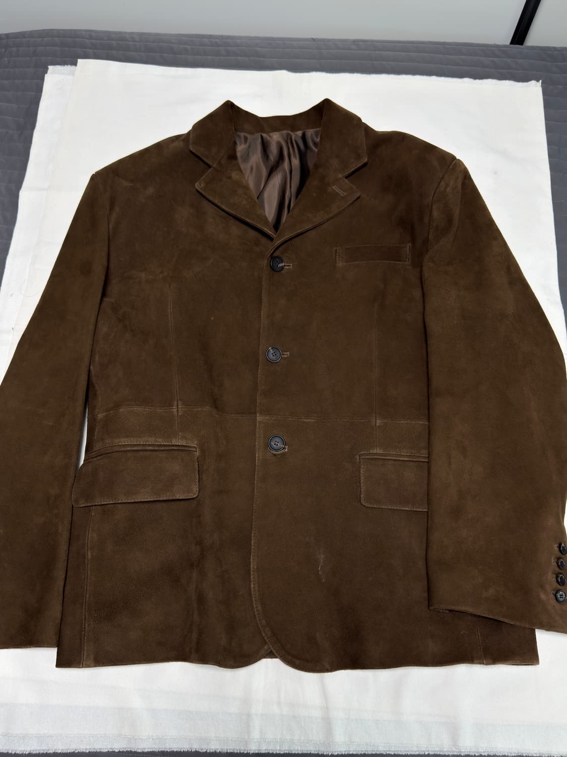 STU / 고트 스웨이드 블레이저 (브라운) / M 상품이미지2