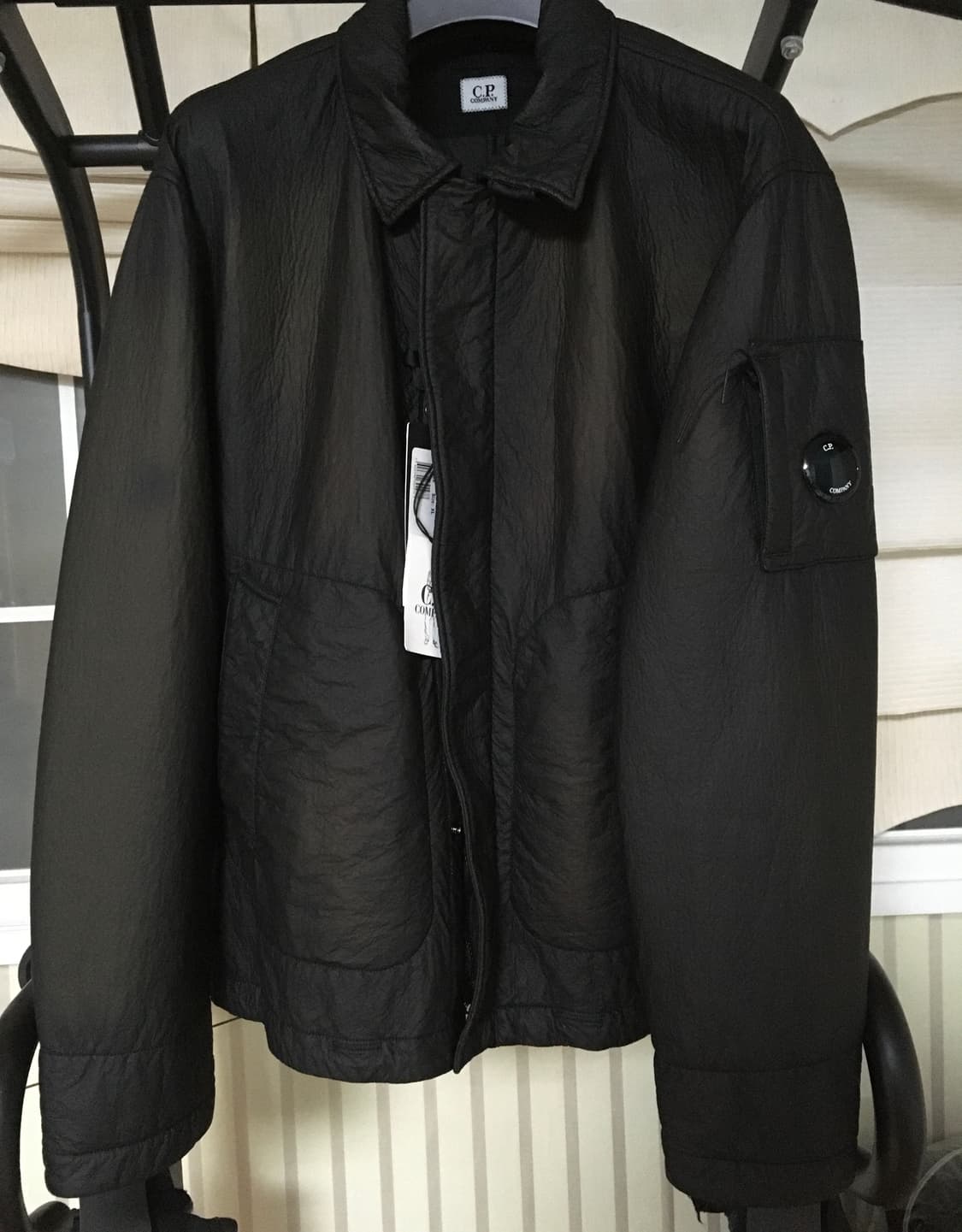 CP컴퍼니 펠트로 바이 필름 숏 자켓 블랙 판매합니다 상품이미지4