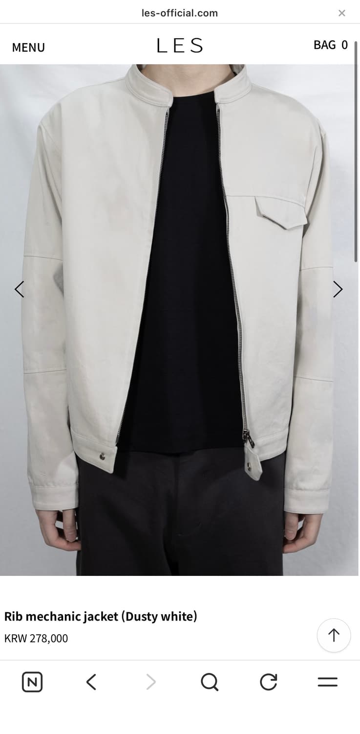 les 메카닉 자켓 상품이미지1