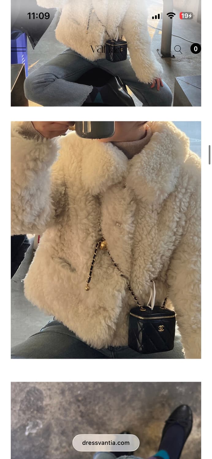 반티아 메이드 리얼 양털 퍼자켓 상품이미지9