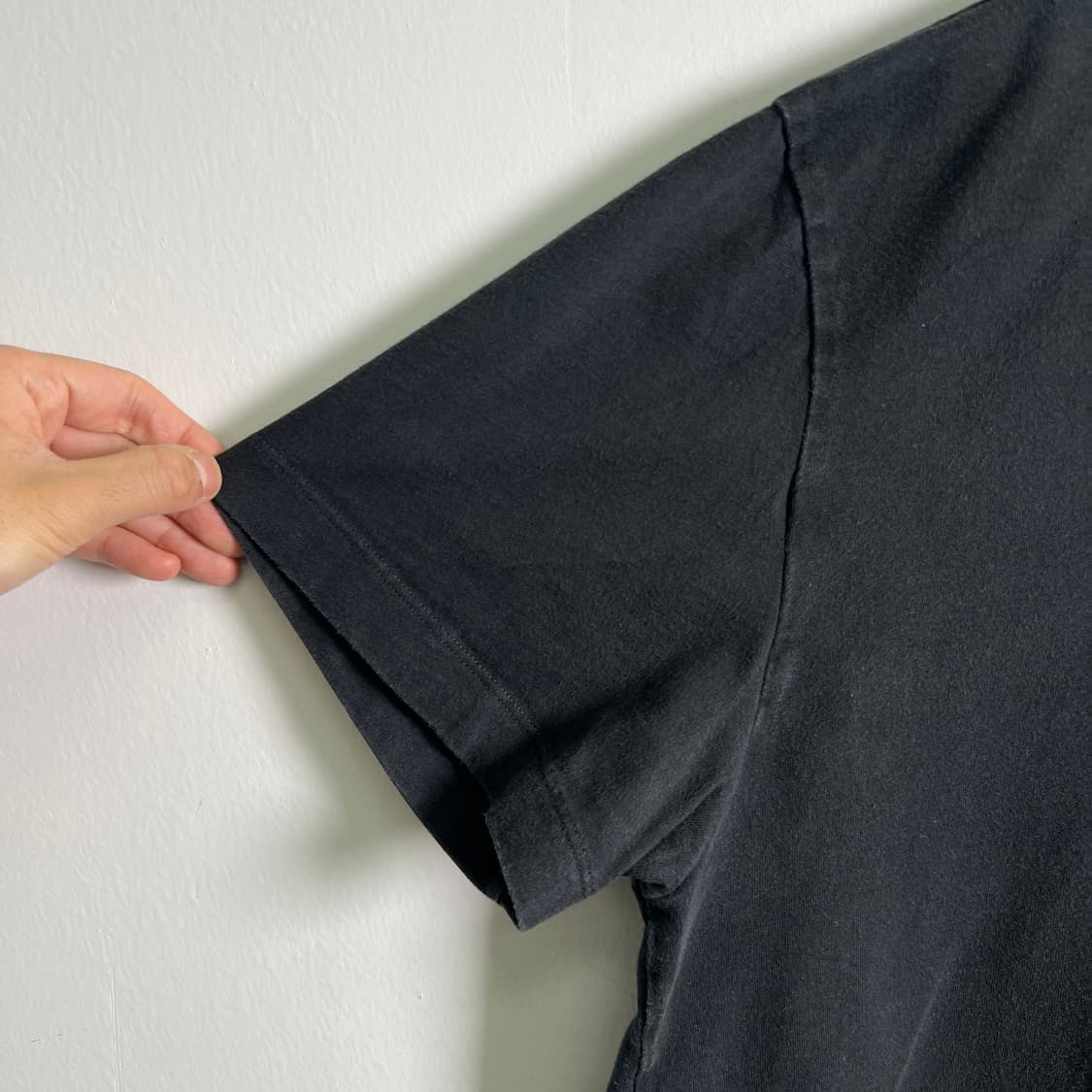 21ss 피어오브갓 에센셜 블랙 3D 백로고 반팔 티셔츠 M 상품이미지6