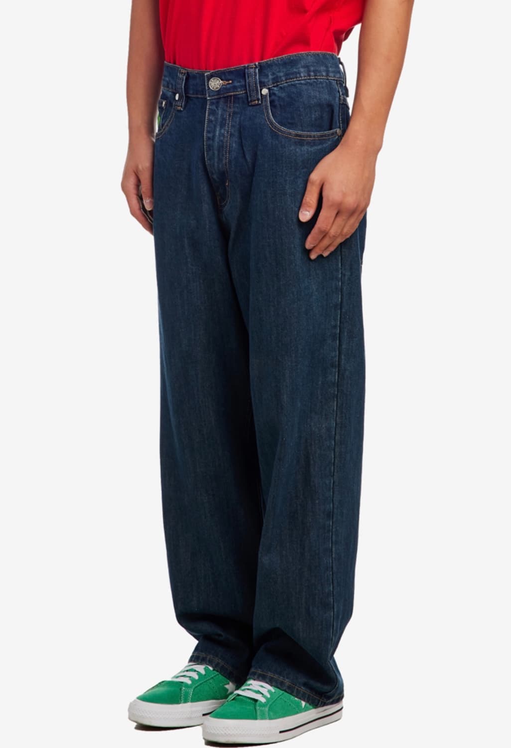 Always do what you should do 인디고 데님 팬츠 상품이미지1