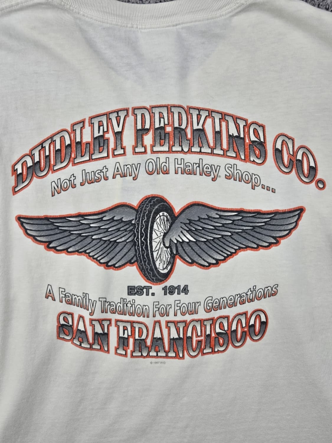 할리데이비슨 더들리 퍼킨스 컴퍼니 롱 슬리브 ( 2XL ) / 11626 상품이미지9