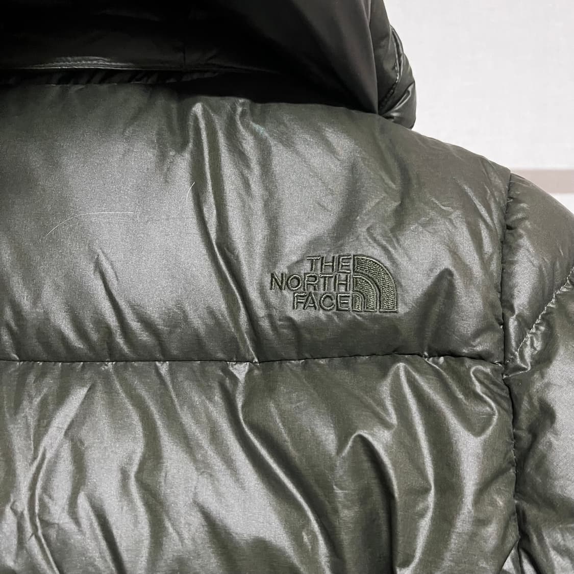 노스페이스 롱패딩 다크그린 100 상품이미지7