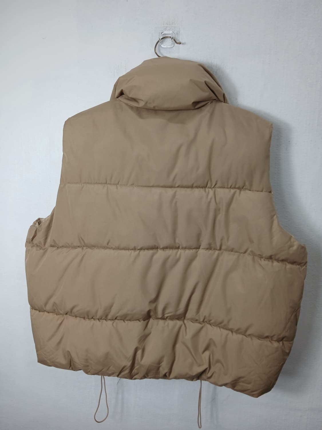 DYG 베이지 숏패딩 조끼 XL 88-99 새제품 상품이미지5