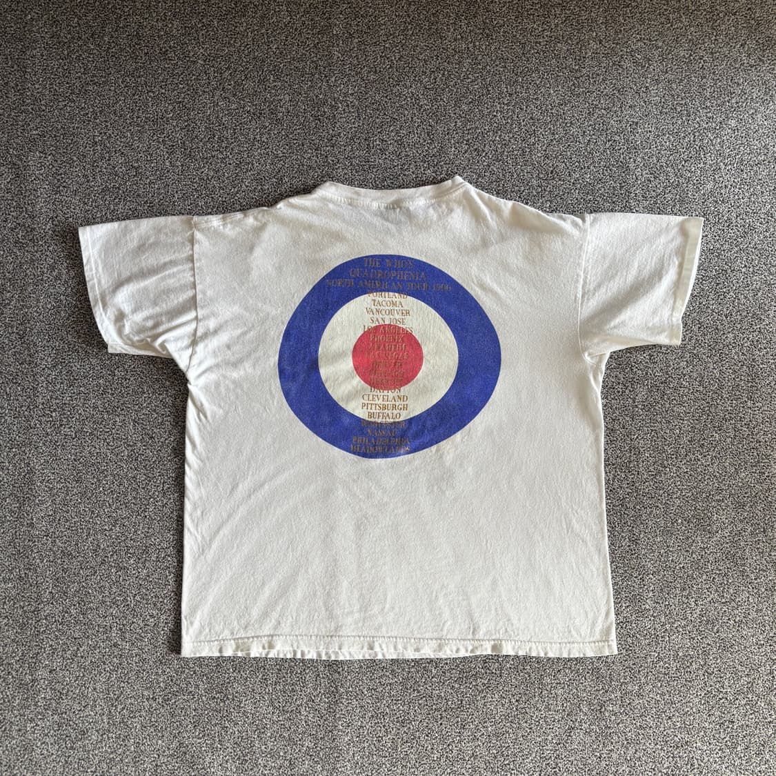 90s 빈티지 더후 the who 밴드 티셔츠 상품이미지4