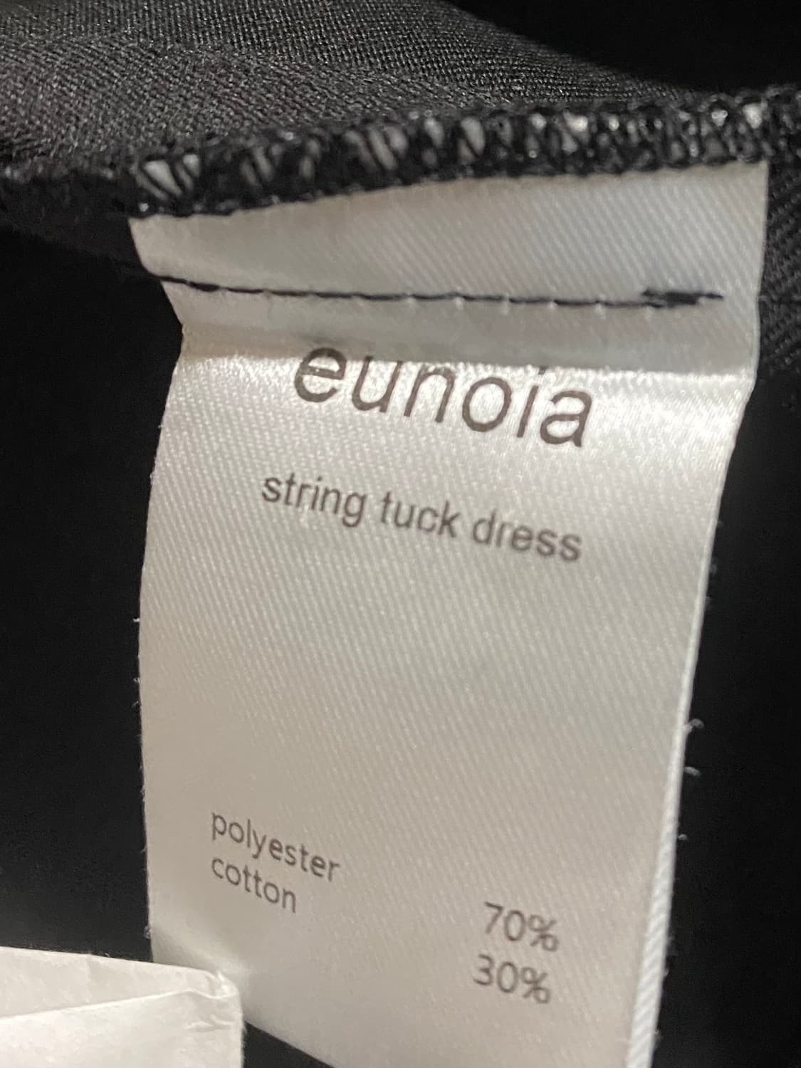 유노이아 스트링 턱 드레스 상품이미지4