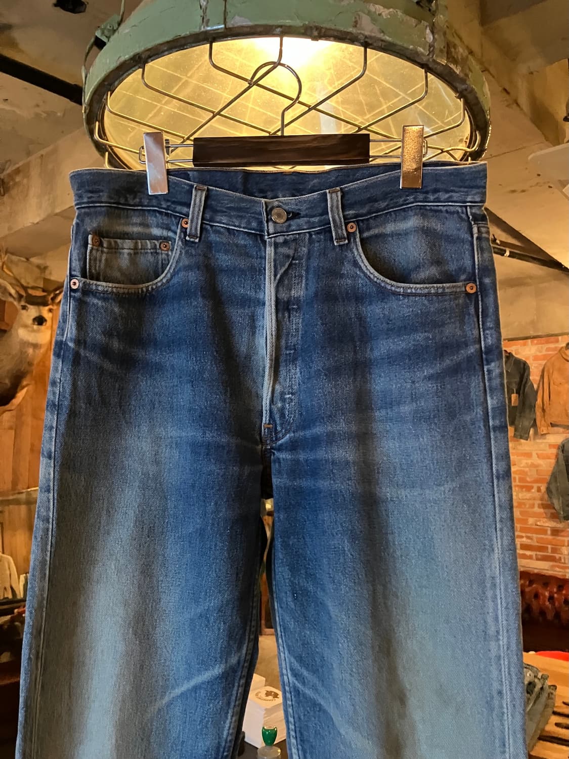 90s USA 빈티지 리바이스 501 데님 팬츠 상품이미지3