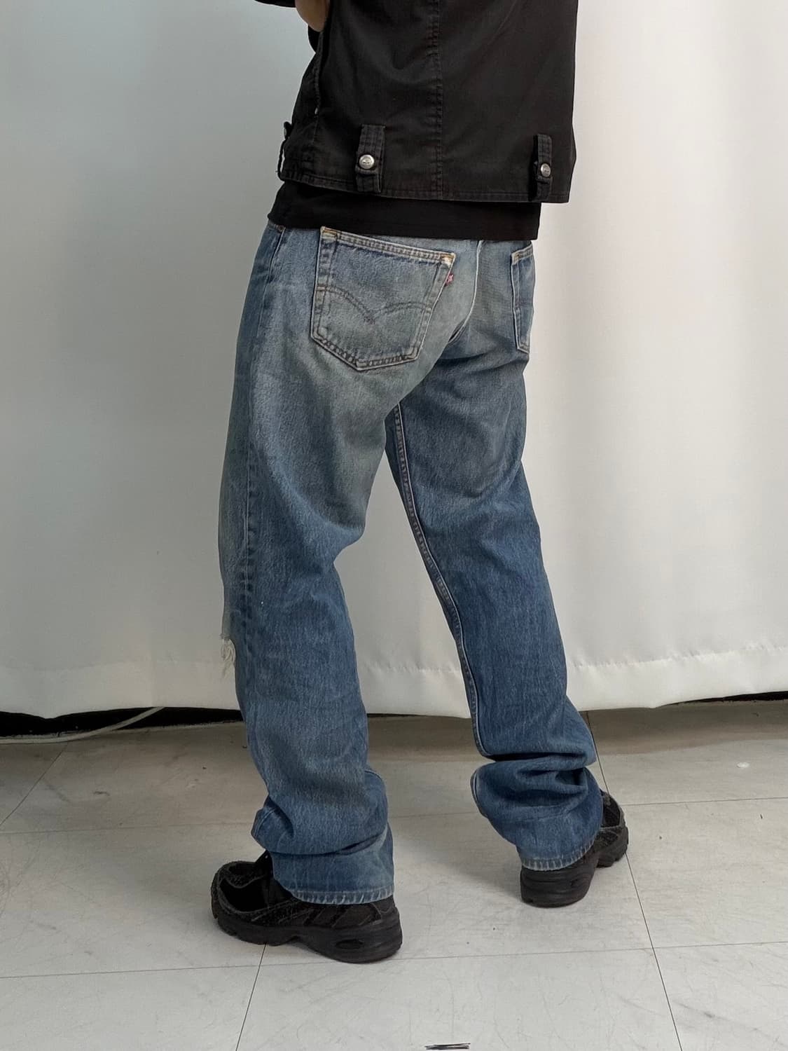 a285) 34 리바이스 90's USA 501 스트레이트 상품이미지1