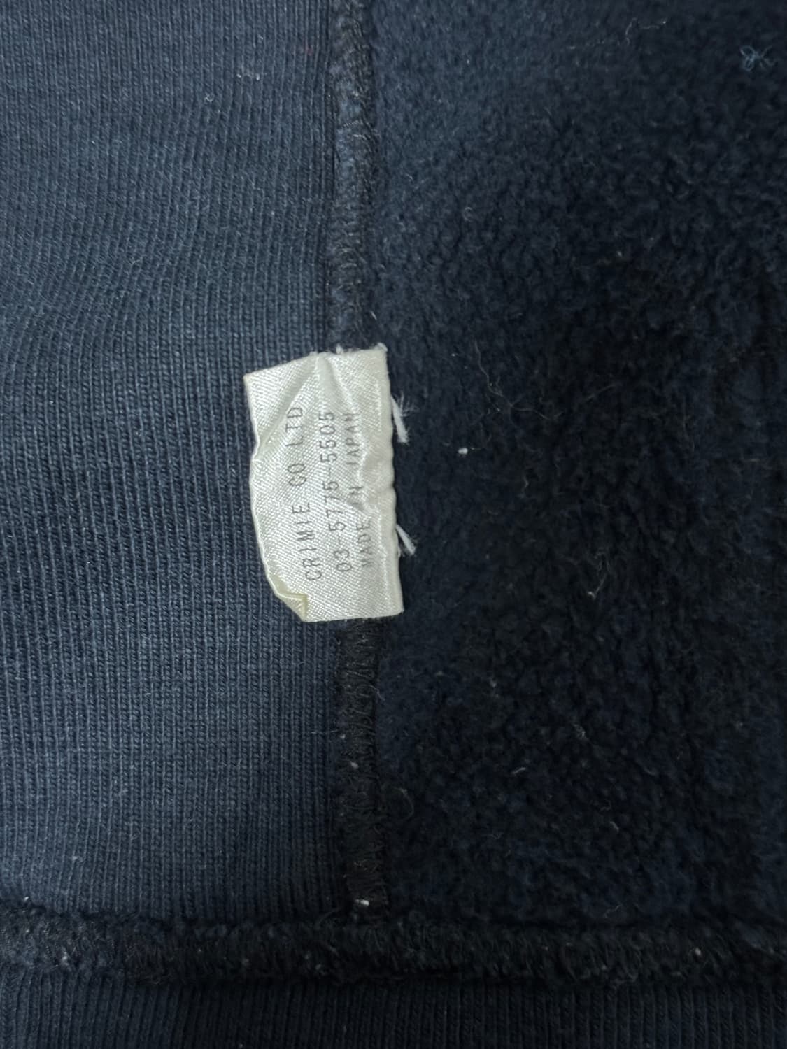 Crimie 마리아 스웻 후드집업 상품이미지6