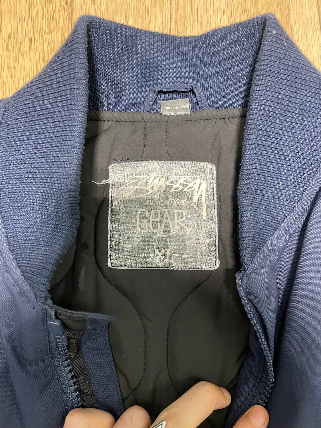 [XL] 올드 스투시 봄버 상품이미지4