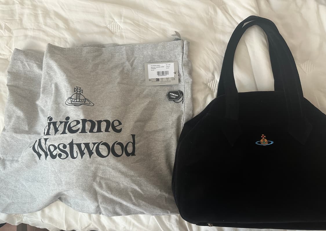 비비안웨스트우드 야스민 벨벳 라지 상품이미지5