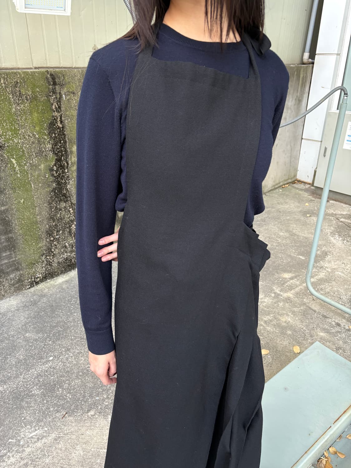 A/T 아츠로 타야마 비대칭 랩 원피스 상품이미지3